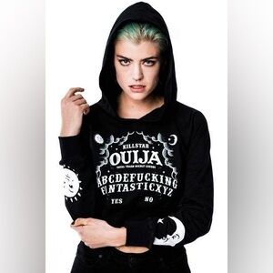 Killstar | Ouija Cropped Hoodie
